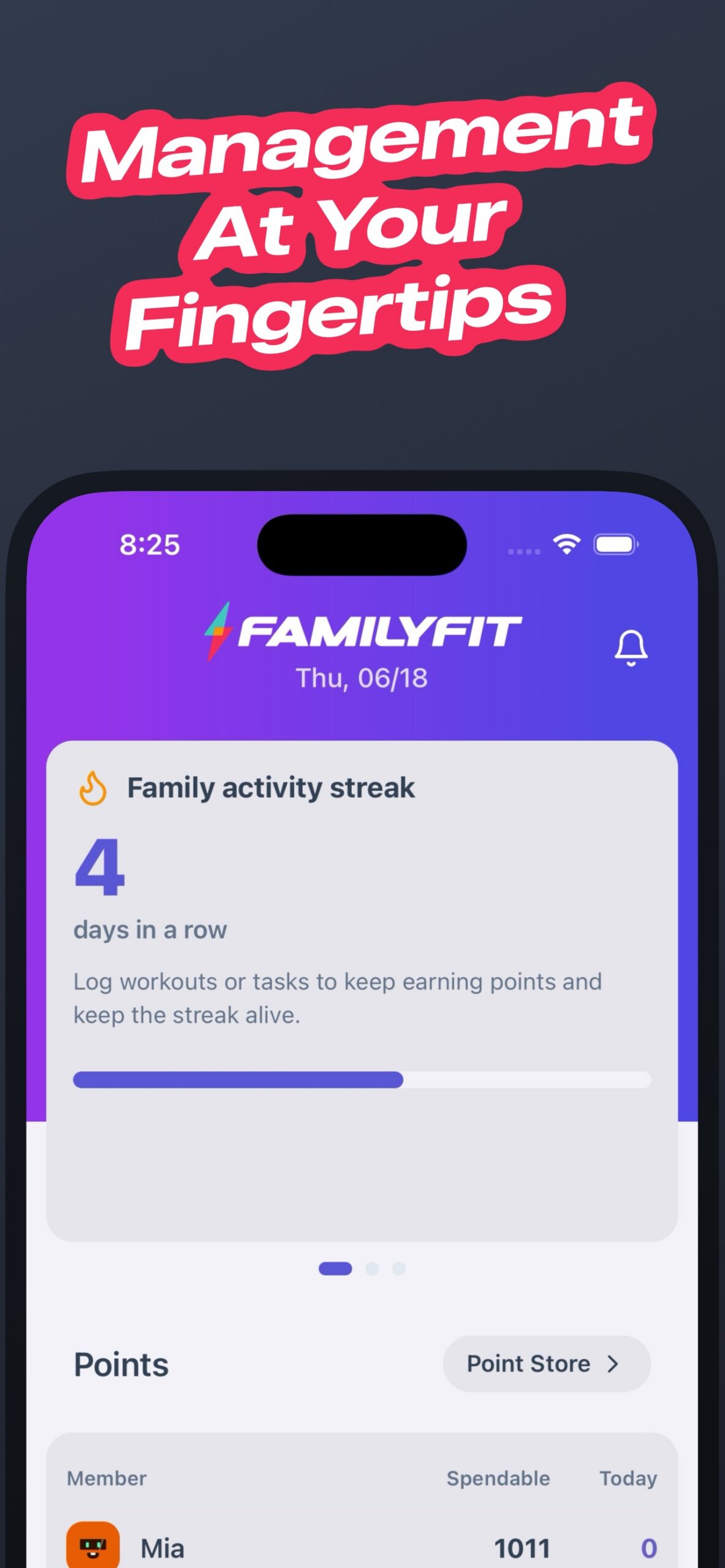 Home — family podium